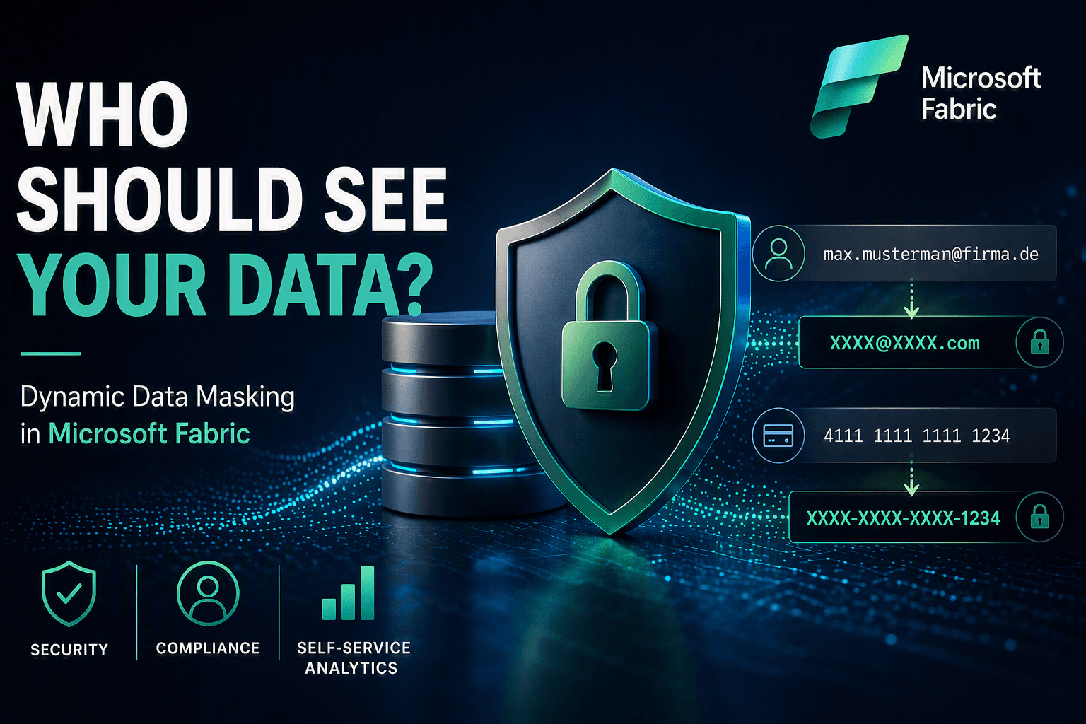 Dynamic Data Masking in Microsoft Fabric – Sensible Daten schützen ohne komplexe Berechtigungskonzepte
